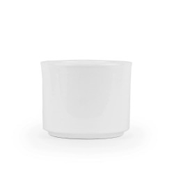 Osłonka Ceramiczna Cylindryczna Gładka biały