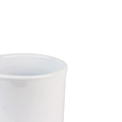 Osłonka Ceramiczna Cylindryczna Gładka biały