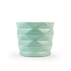 Osłonka Ceramiczna Fala zielony