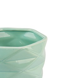 Osłonka Ceramiczna Fala zielony