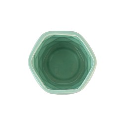 Osłonka Ceramiczna Fala zielony