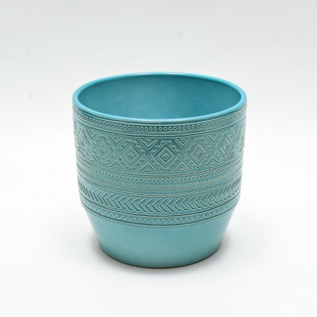 Osłonka Ceramiczna Indian niebieska