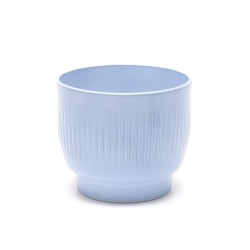 Osłonka ceramiczna pucharek niebieska