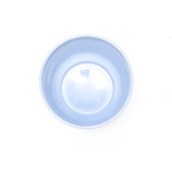 Osłonka ceramiczna pucharek niebieska