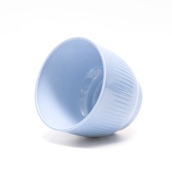 Osłonka ceramiczna pucharek niebieska